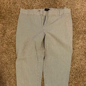 womens straight leg capri pants